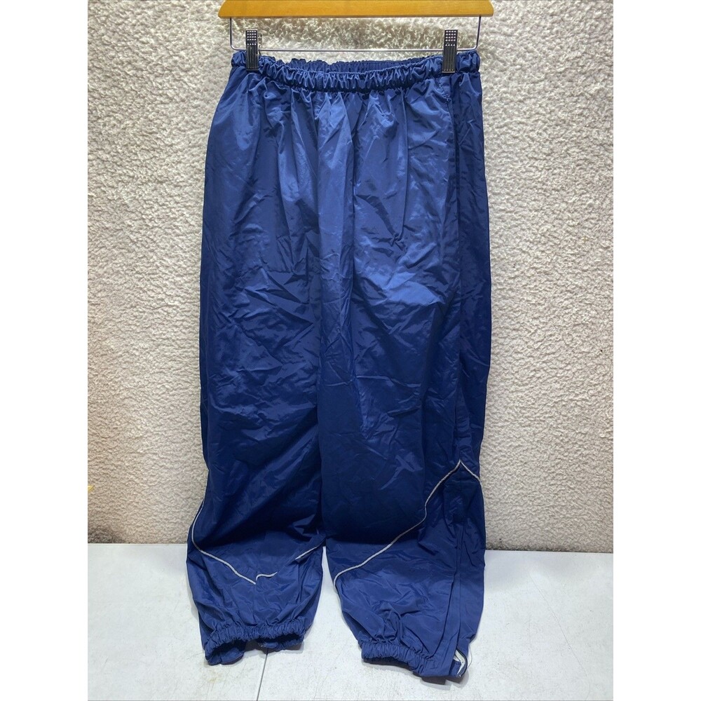 Skilcraft AF PTU Pants Mens Small Regular Navy Nylon Windbreaker Reflective